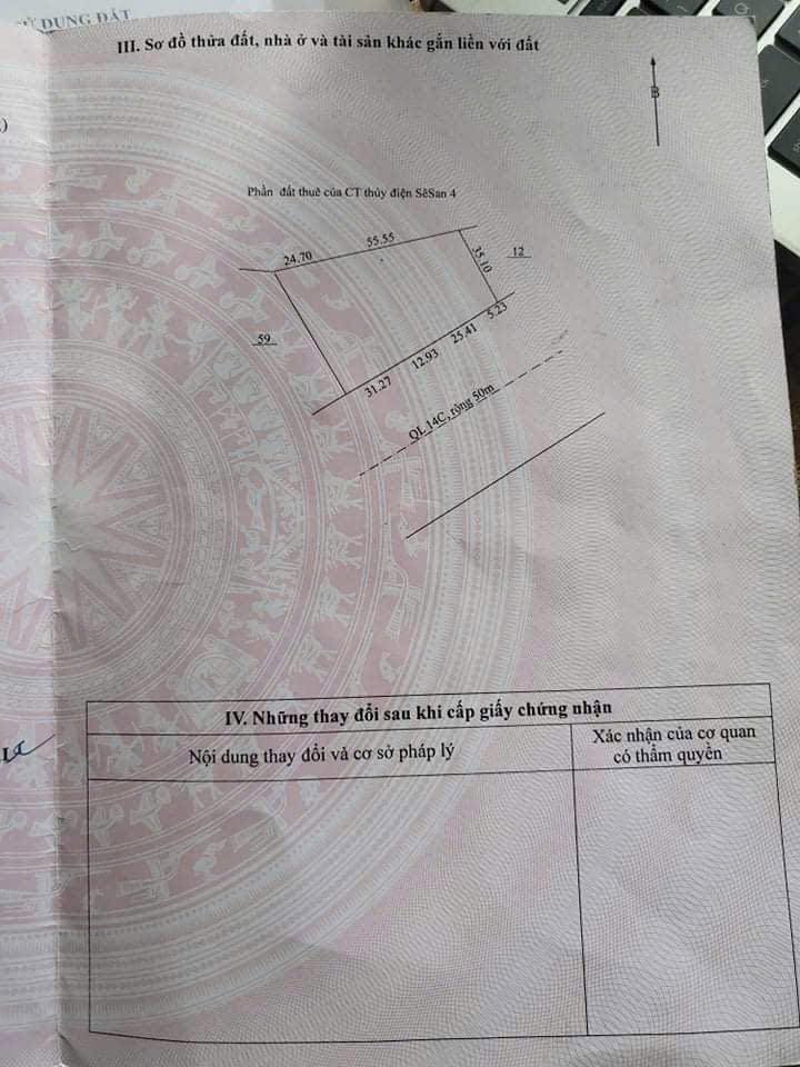 Đất Làng Dăng, xã Ia O, huyện Ia Grai 3600m² giá 2.75 tỷ - Mặt tiền rộng, tiềm năng kinh doanh lớn!