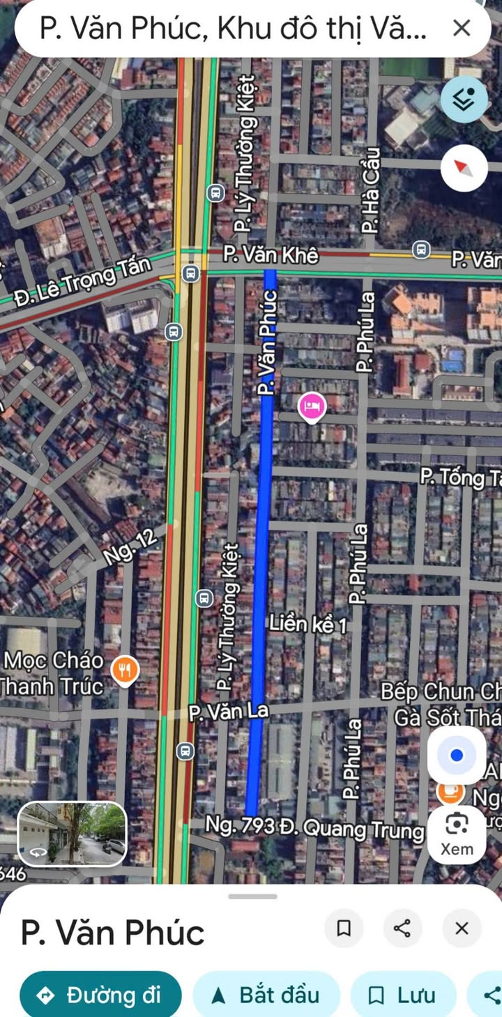 FrontHouse mặt phố Văn Phúc 120m² giá 30 tỷ - Sổ đỏ chính chủ, đầu tư sinh lời!