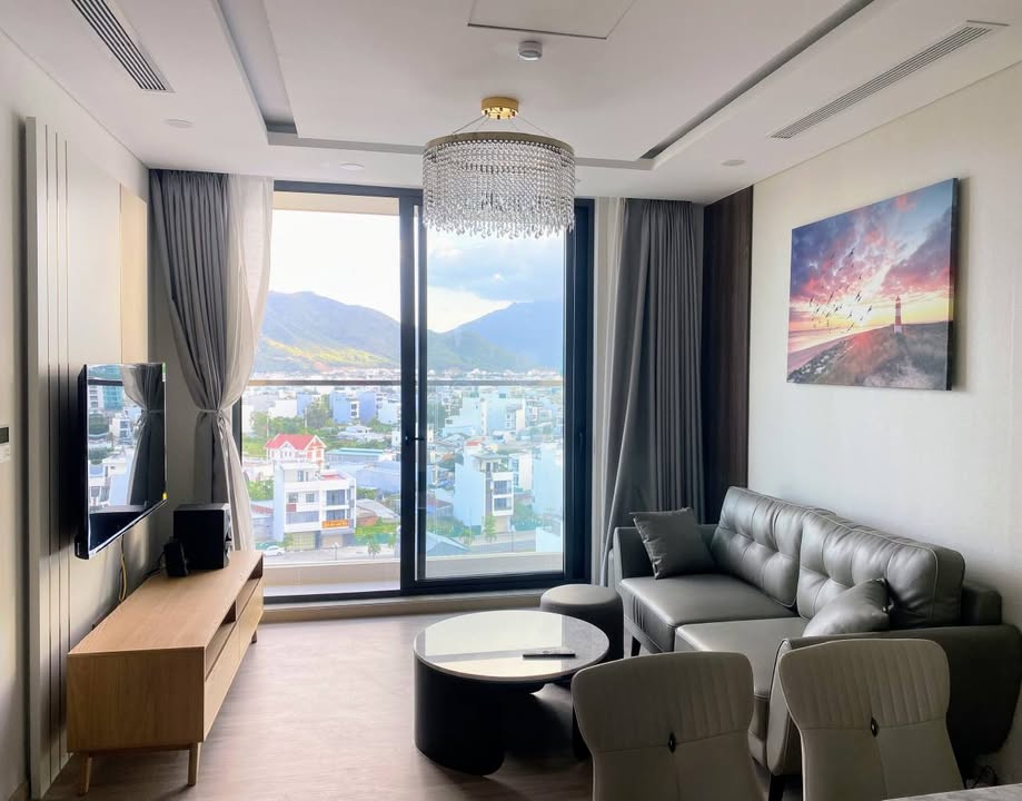 Căn hộ VCN Tower Nha Trang 80m² giá 16 triệu - Nội thất cao cấp, tầng cao