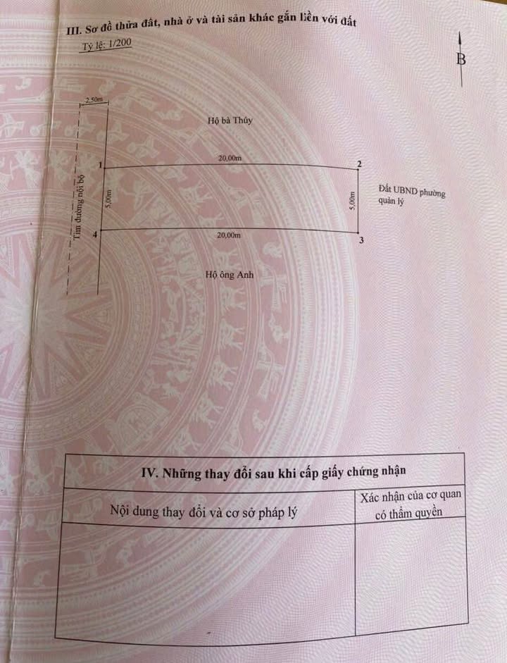 Đất nền chính chủ tại ngõ 135 Trung Lực - 100m² chỉ 5.6 tỷ - Hướng Tây