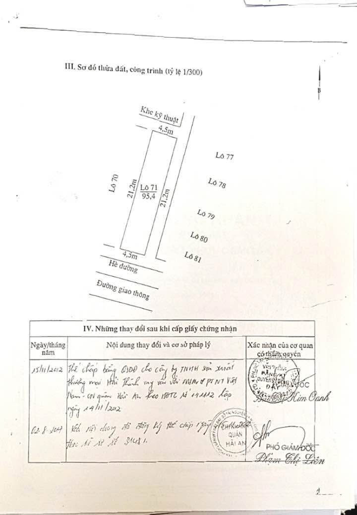 Bán đất TĐC Đằng Hải 2, Hải Phòng 95.4m² - Đường rộng 15m, giá 7.1 tỷ