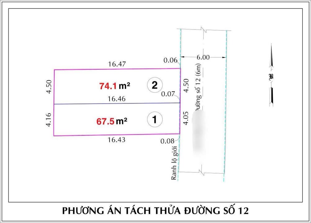 Đất nền 2 lô tại Đường 12, Bình Hưng Hòa, 68m² giá 5.53 tỷ - Xây dựng ngay!