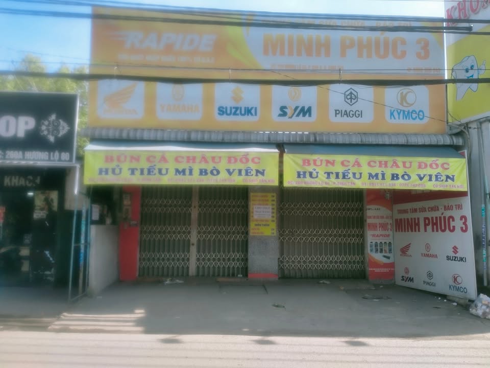 Cho thuê nhà mặt tiền Hương lộ 80, Bình Tân - Diện tích 280m², giá 17 triệu/tháng!