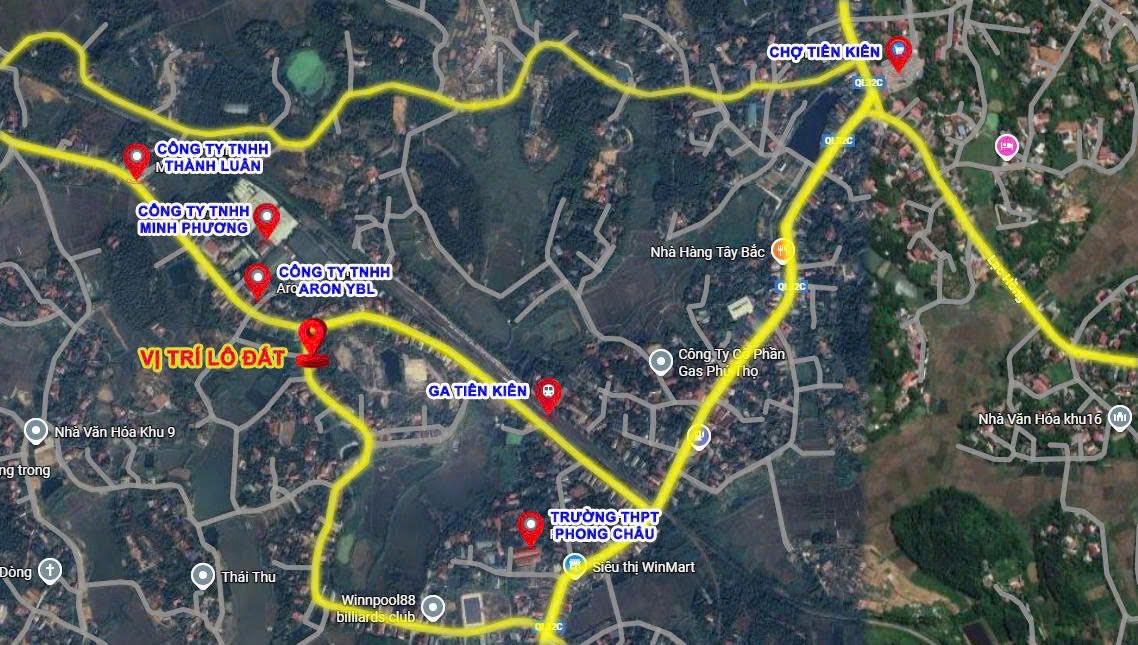 Đất thổ cư Hùng Sơn, Lâm Thao 125m² giá 1.9 tỷ - Cơ hội đầu tư tuyệt vời!