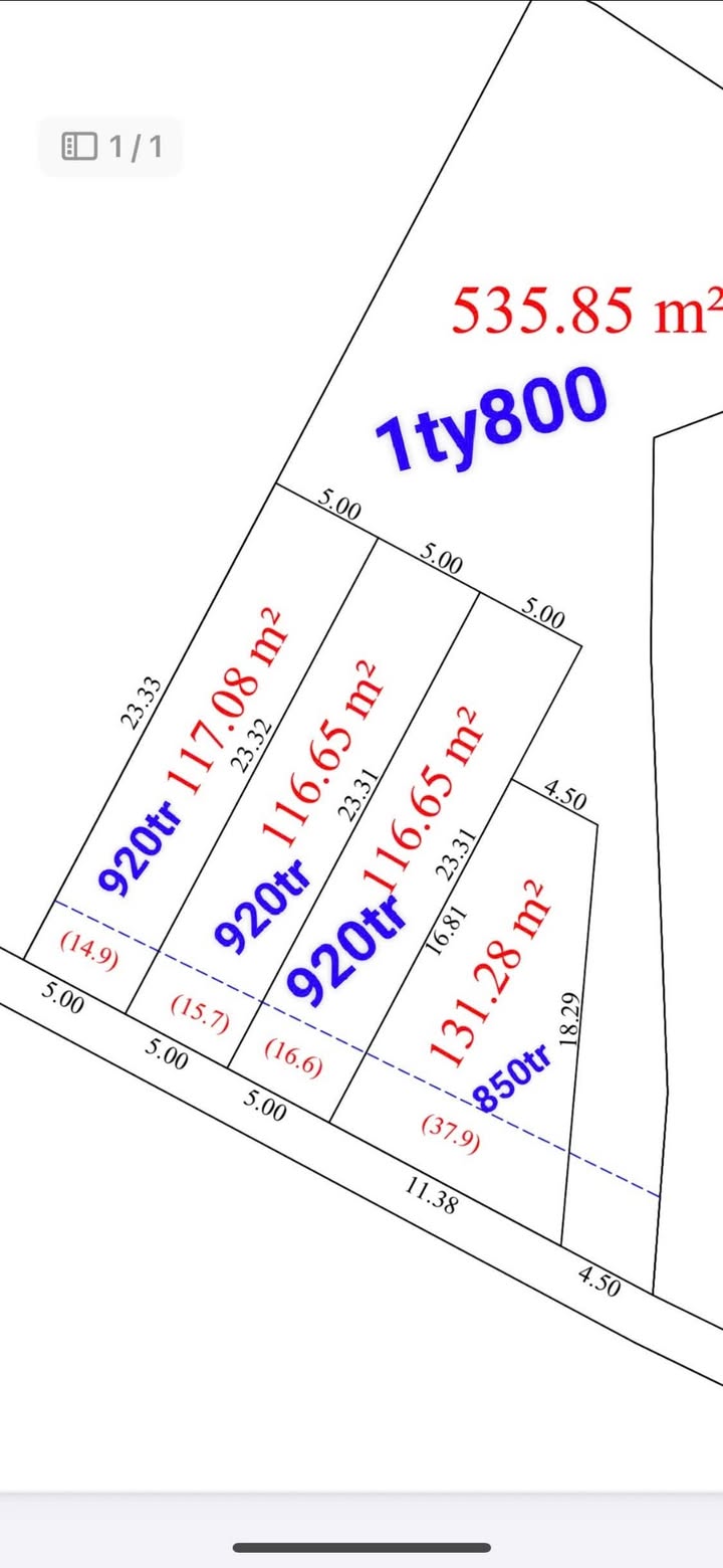 Đất nền Dầu Giây 115m² giá 920 triệu - Sổ riêng, thổ cư, gần sân bay Long Thành!
