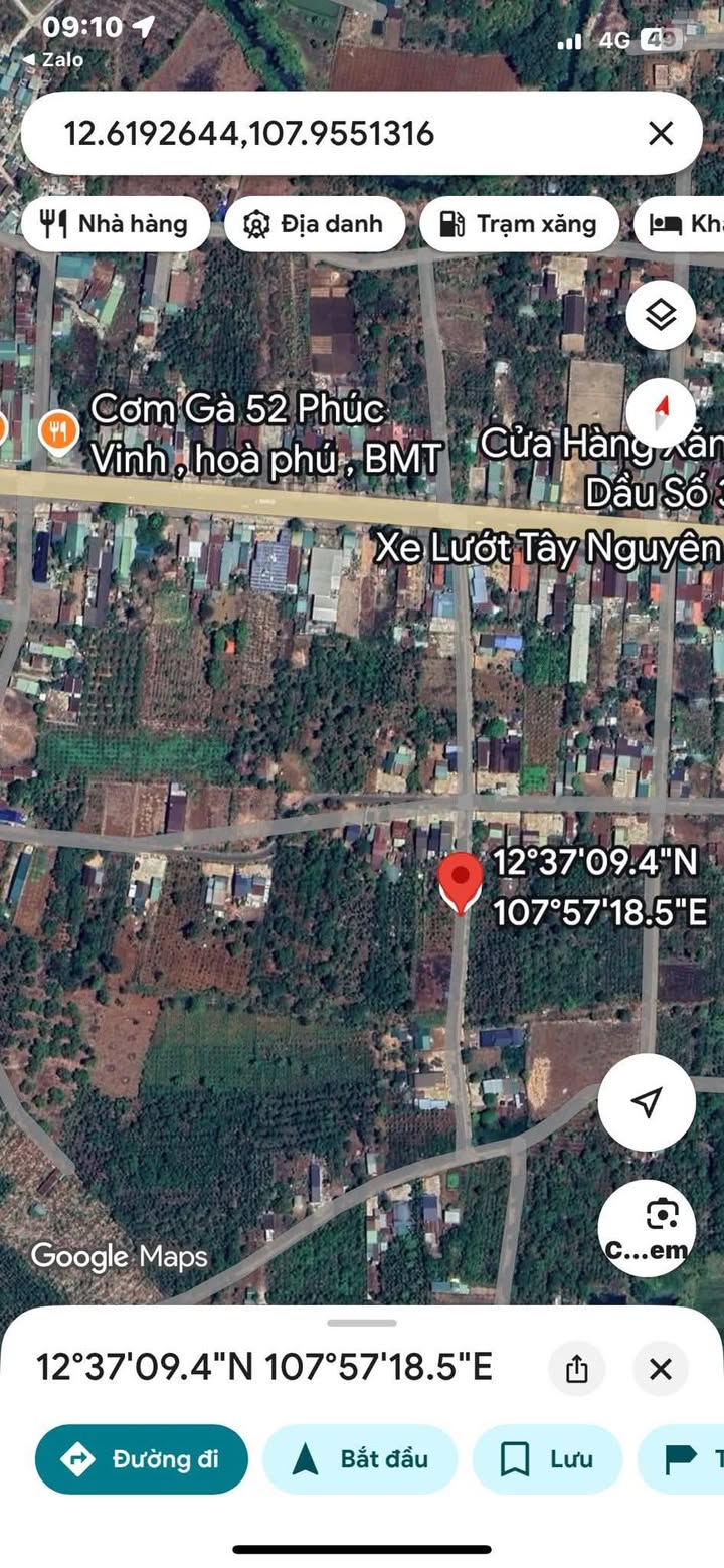 Đất nền Hòa Phú Buôn Ma Thuột 140m² giá 749 triệu - Cơ hội đầu tư sinh lời!