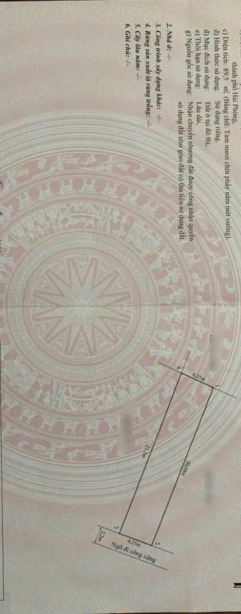 Đất nền tại Hùng Vương, Hồng Bàng 90m² giá chỉ 1.81 tỷ - Cơ hội đầu tư tuyệt vời!