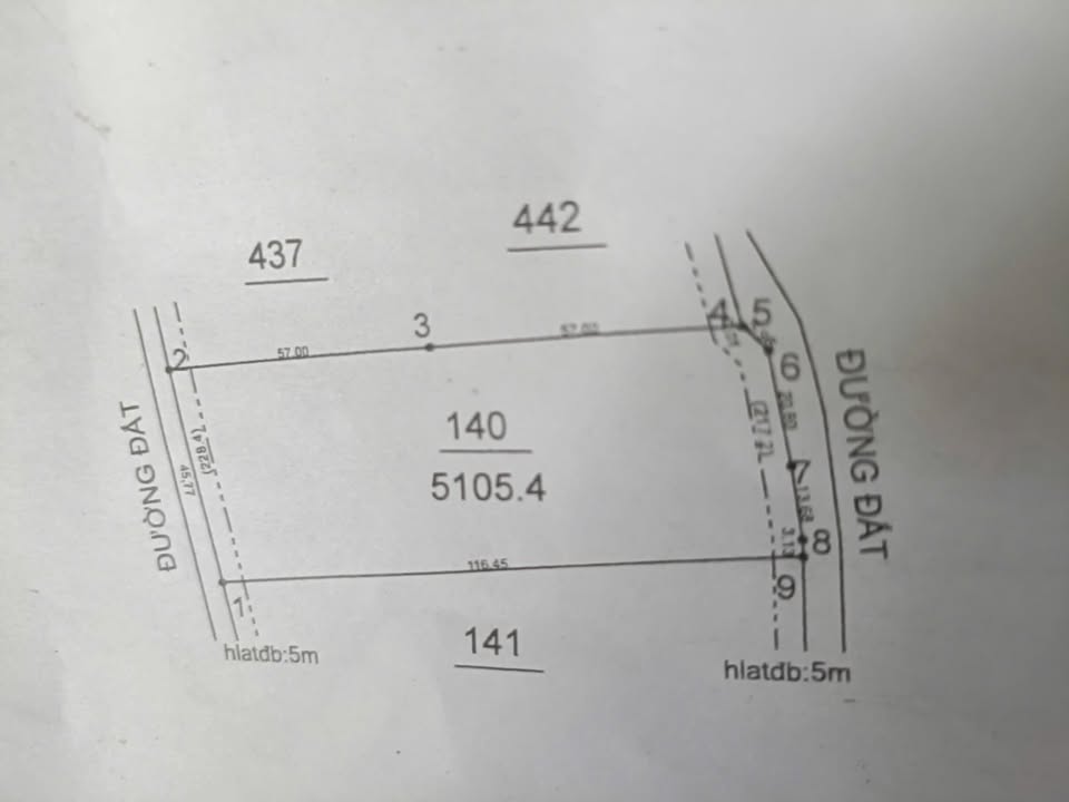 Đất nền Tân Hiệp - 200.000m² giá 5.5 tỷ - Đất 2 mặt tiền nhựa, phù hợp đầu tư!