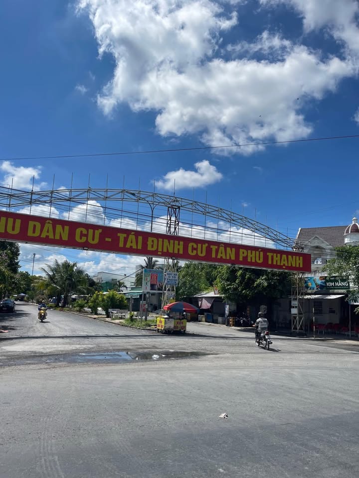 Đất nền KDC Tân Phú Thạnh Châu Thành A 92m² giá chỉ 850 triệu - Sổ hồng thổ cư
