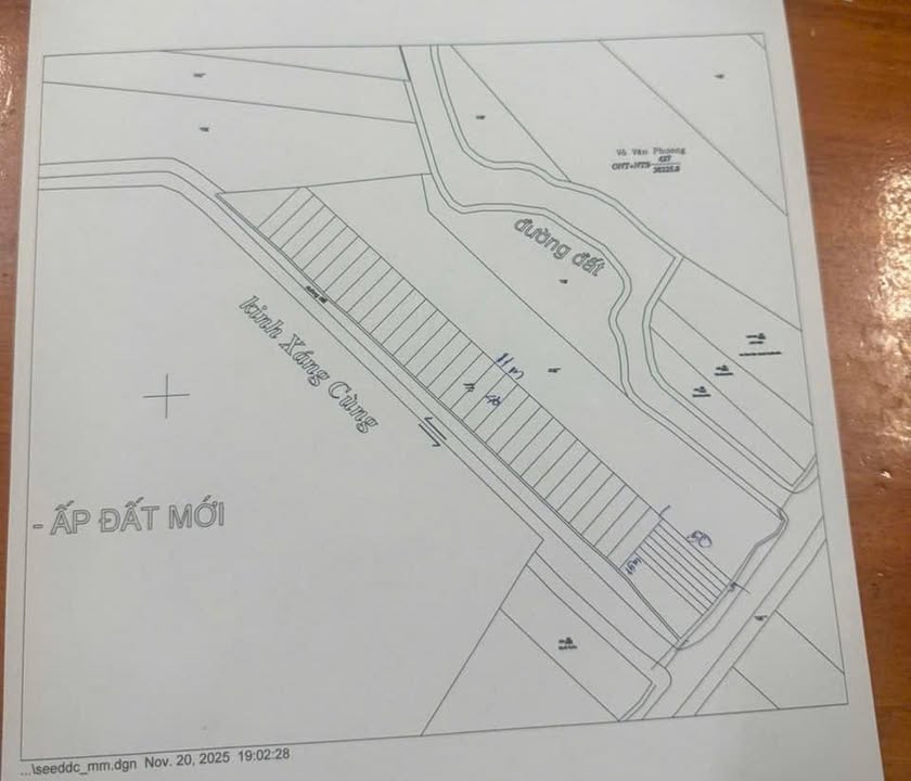 Đất nền 253m² tại Ấp Mỹ Bình, Xã Sông Đốc - Giá chỉ 85 triệu, sổ riêng chính chủ!