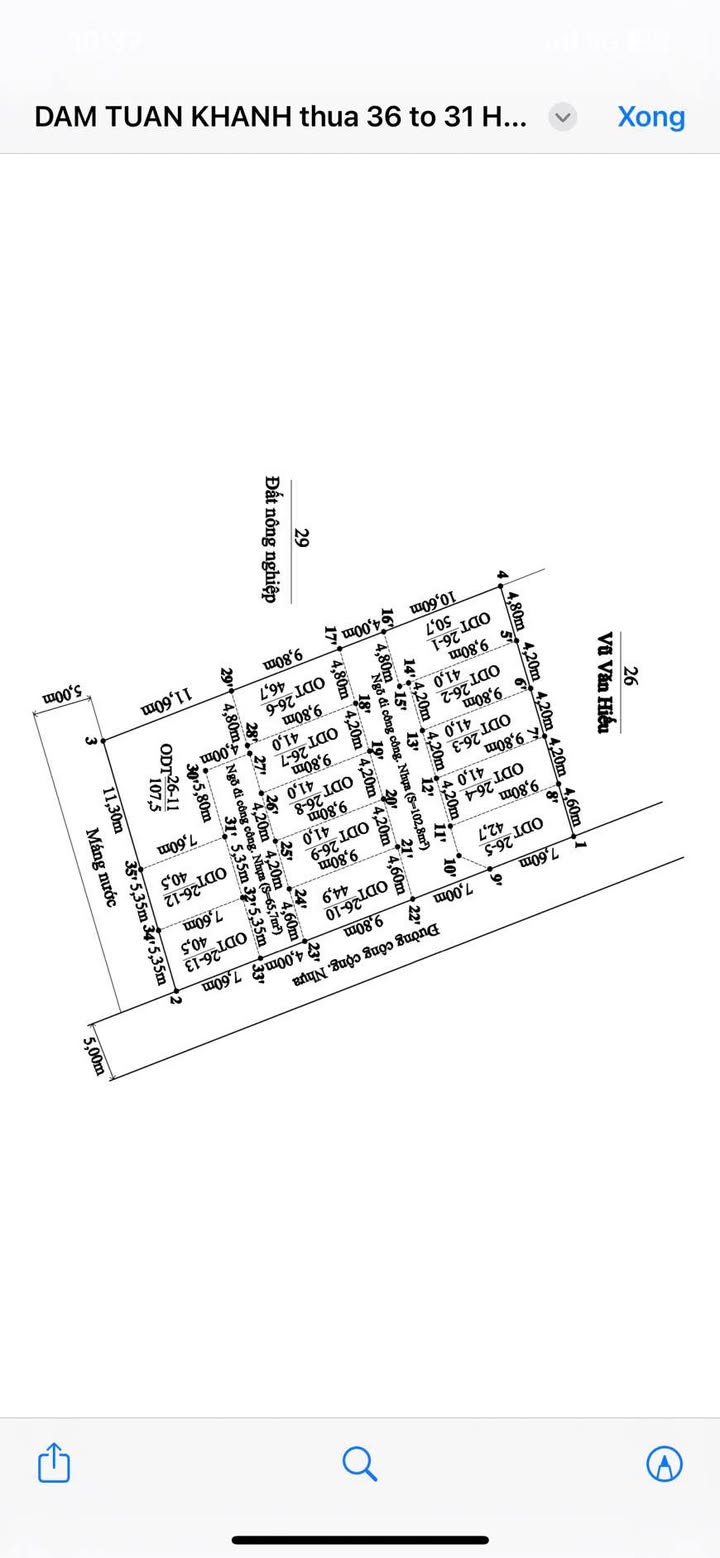 Đất nền đường Trung Nghĩa, phường Nam Đồ Sơn, 43m² giá 1 tỷ - Cơ hội đầu tư lý tưởng!