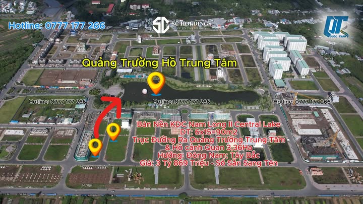 Đất nền Nam Long 90m² Cần Thơ - Chiết khấu 13.8% khi thanh toán nhanh!