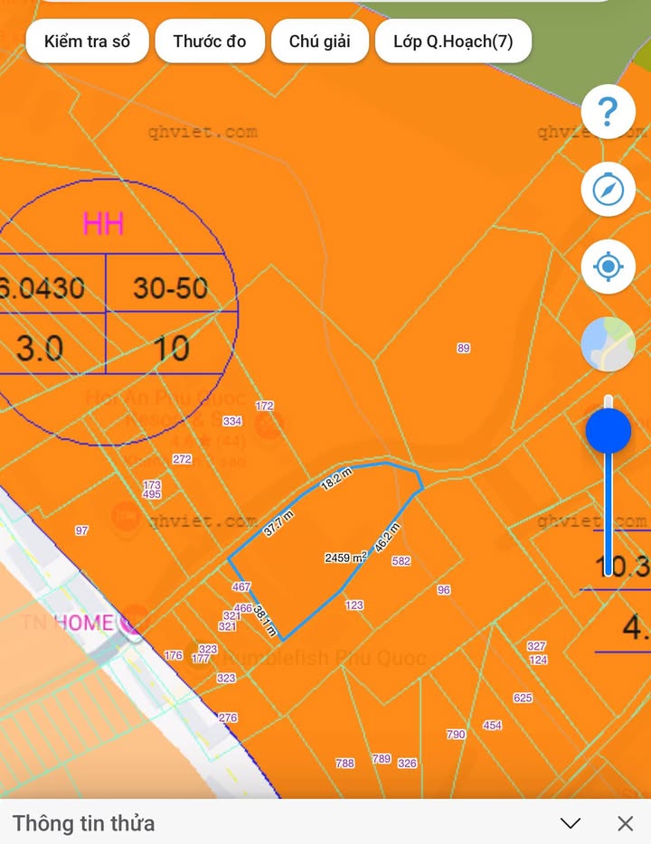 Đất quy hoạch xây cao 10 tầng Trần Hưng Đạo, 2000m² giá 45 tỷ - Cơ hội đầu tư sinh lợi cao