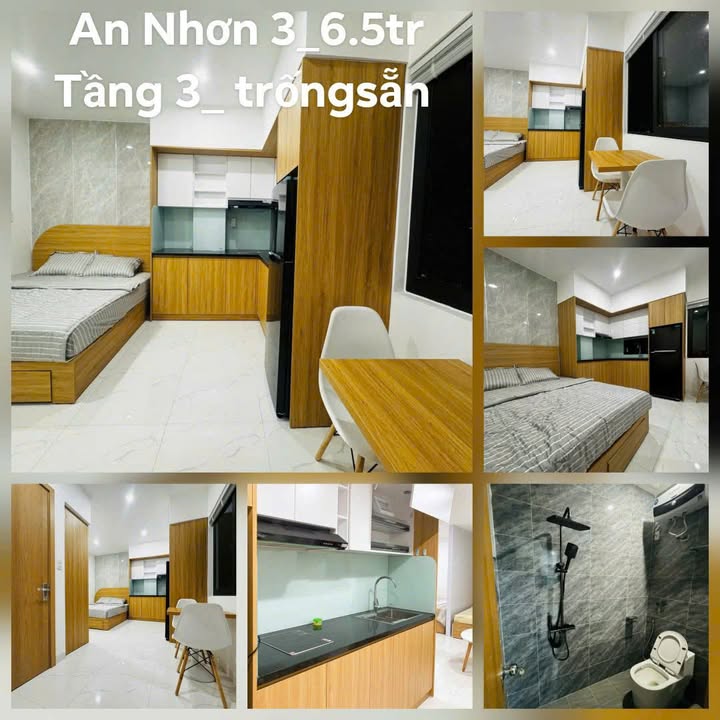 Căn hộ studio An Nhơn 3, Sơn Trà giá chỉ 6.5 triệu - Đẹp và an ninh!