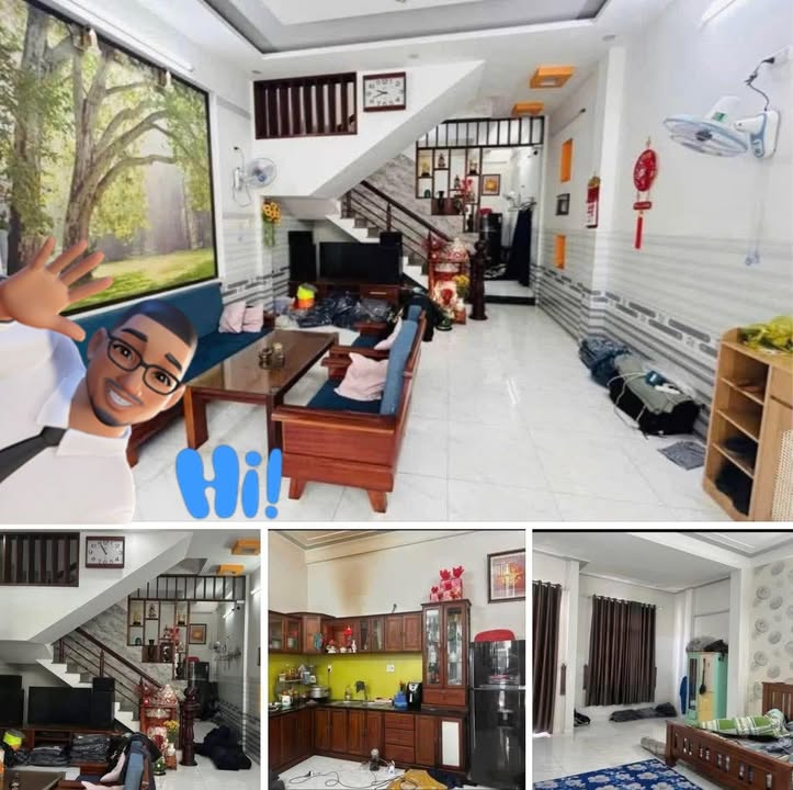 Nhà Hẻm 3 Tầng Phường Hải Cảng Quy Nhơn 63m² giá 3.3 tỷ - Sổ đỏ chính chủ!