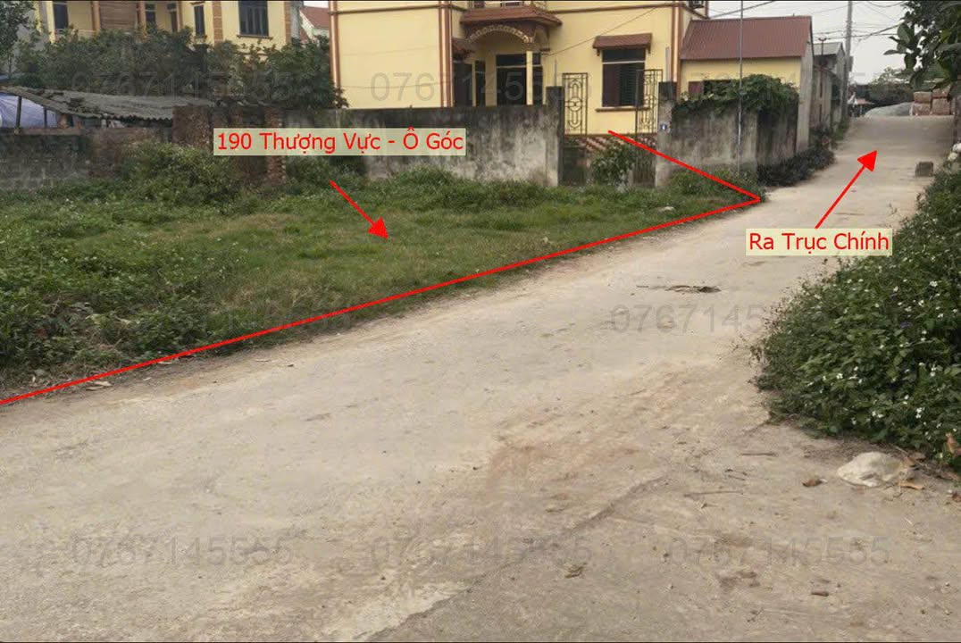 Đất nền Thượng Vực, Chương Mỹ 190m² giá 3.75 tỷ - Đường ô tô tận cửa!