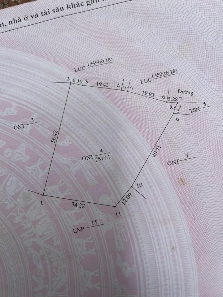 Đất thổ cư Nghi Kiều 2500m² giá chỉ 1,7 triệu/m² - Cơ hội đầu tư tuyệt vời!