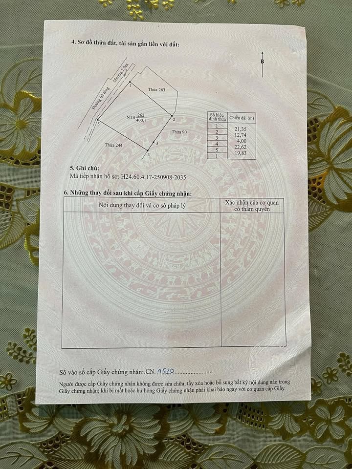 Đất nền 400m² tại phường Trần Liễu, Kiến An, Hải Phòng - Giá chỉ 1 tỷ, phù hợp xây nhà vườn!