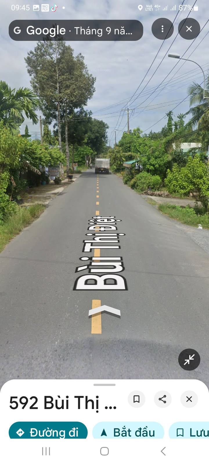 Đất nền Nhuận Đức Củ Chi 565m² giá 4.5 tỷ - Mặt tiền đường Bùi Thị Điệt!