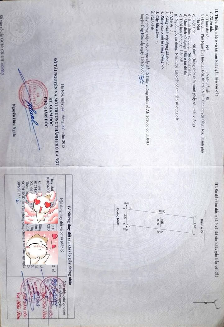 Đất nền 90,6m² Vân Đình - Giá chỉ 3 tỷ, vị trí đắc địa!