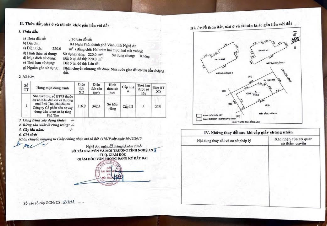 Biệt thự 3 tầng mặt đường V.Lê Nin, Nghi Phú 220m² - Kinh doanh cafe lợi nhuận cao!