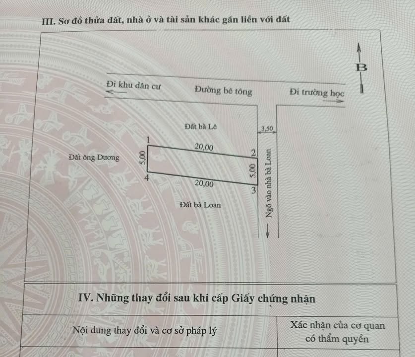 Đất thổ cư Nông Tiến, Tuyên Quang 100m² giá 1 tỷ - Cạnh trường cấp 2!