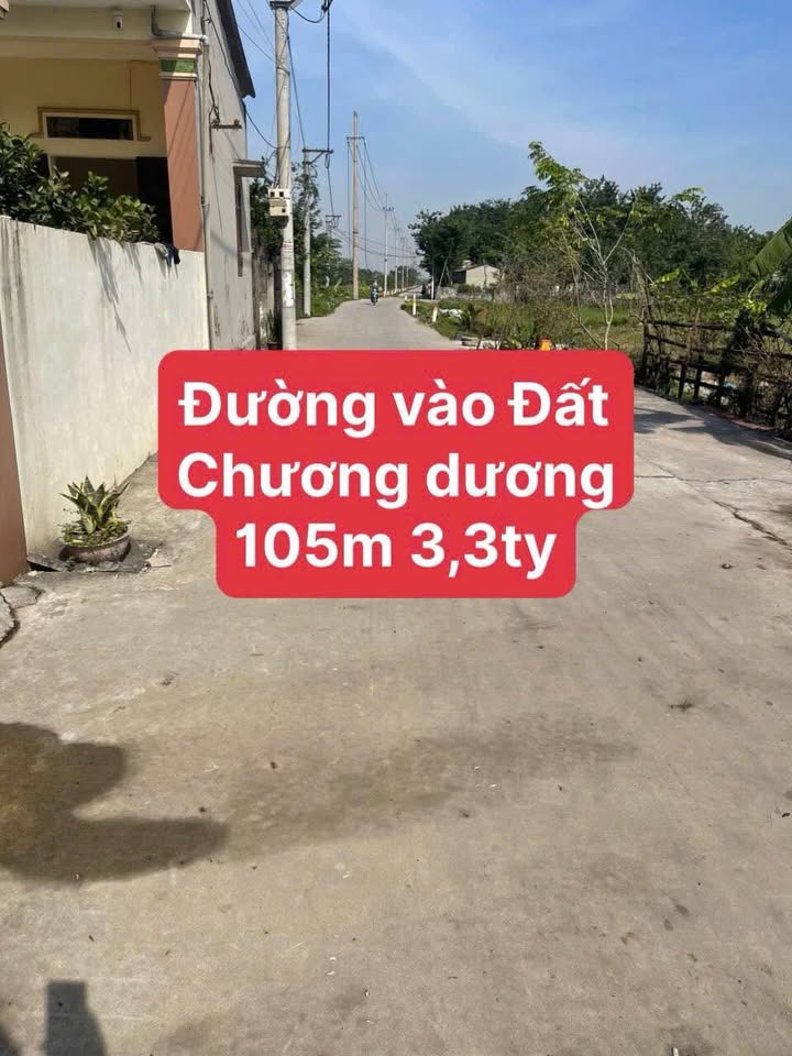 Đất nền Thắng Lợi Thường Tín 105m² giá 3.3 tỷ - Sổ đỏ chính chủ, ô tô vào tận nơi!