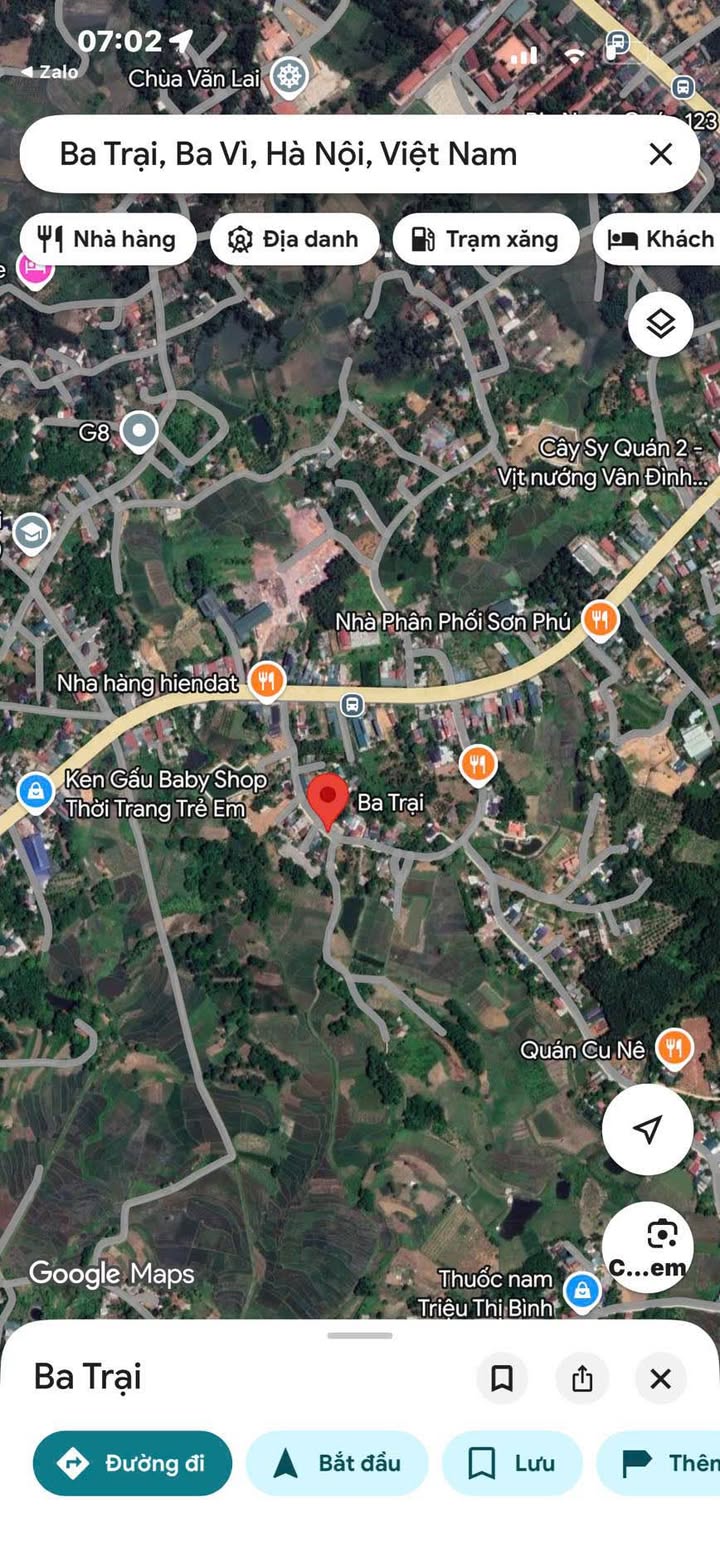 Đất Ba Trại 650m² giá 2 tỷ - Tiềm năng đầu tư lớn!