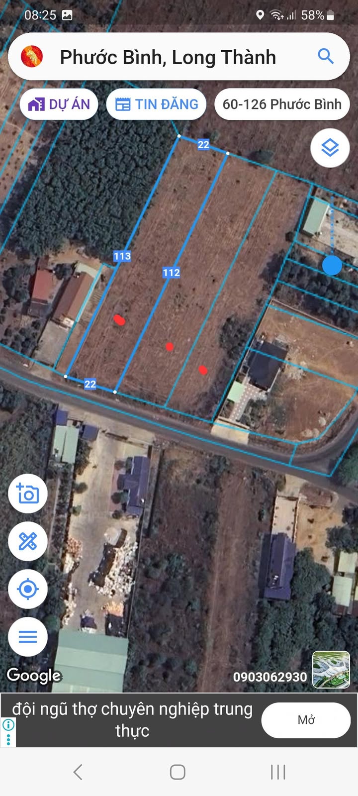 Đất nền Phước Bình, Long Thành 7640m² - Mặt tiền đường liên xã, giá thỏa thuận!