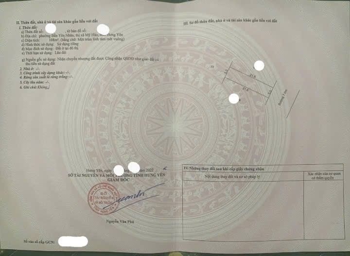 Đất nền đường Bùi Thị Cúc, phường Bần, TX Mỹ Hào 108m² - Tiềm năng kinh doanh lớn!