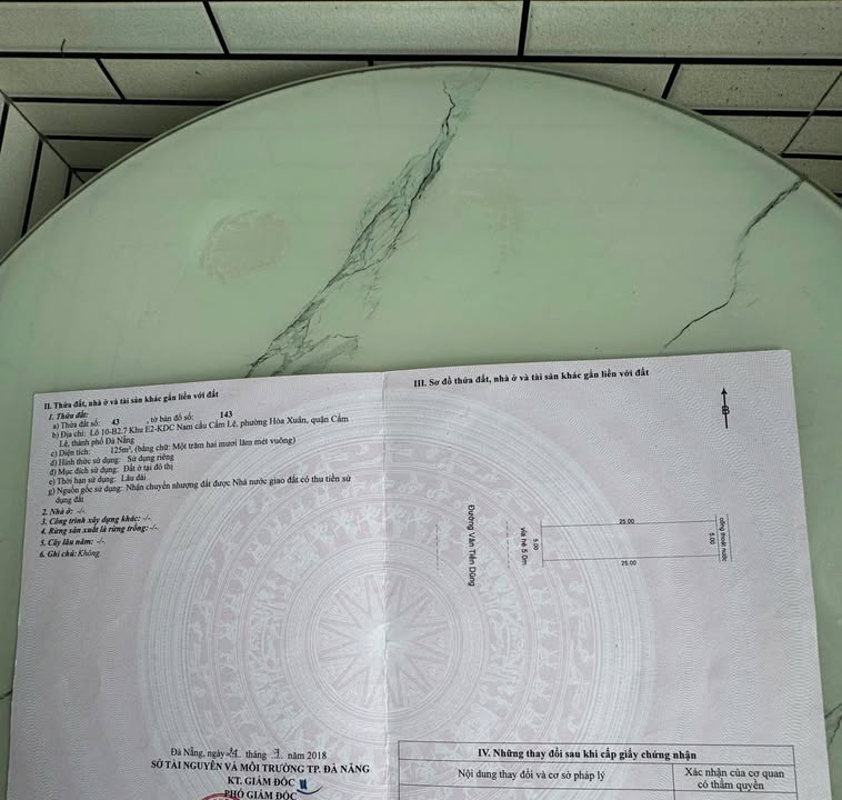 Căn hộ chung cư đường Văn Tiến Dũng quận Cẩm Lệ 125m² giá 7.4 tỷ - Vị trí kinh doanh sầm uất!