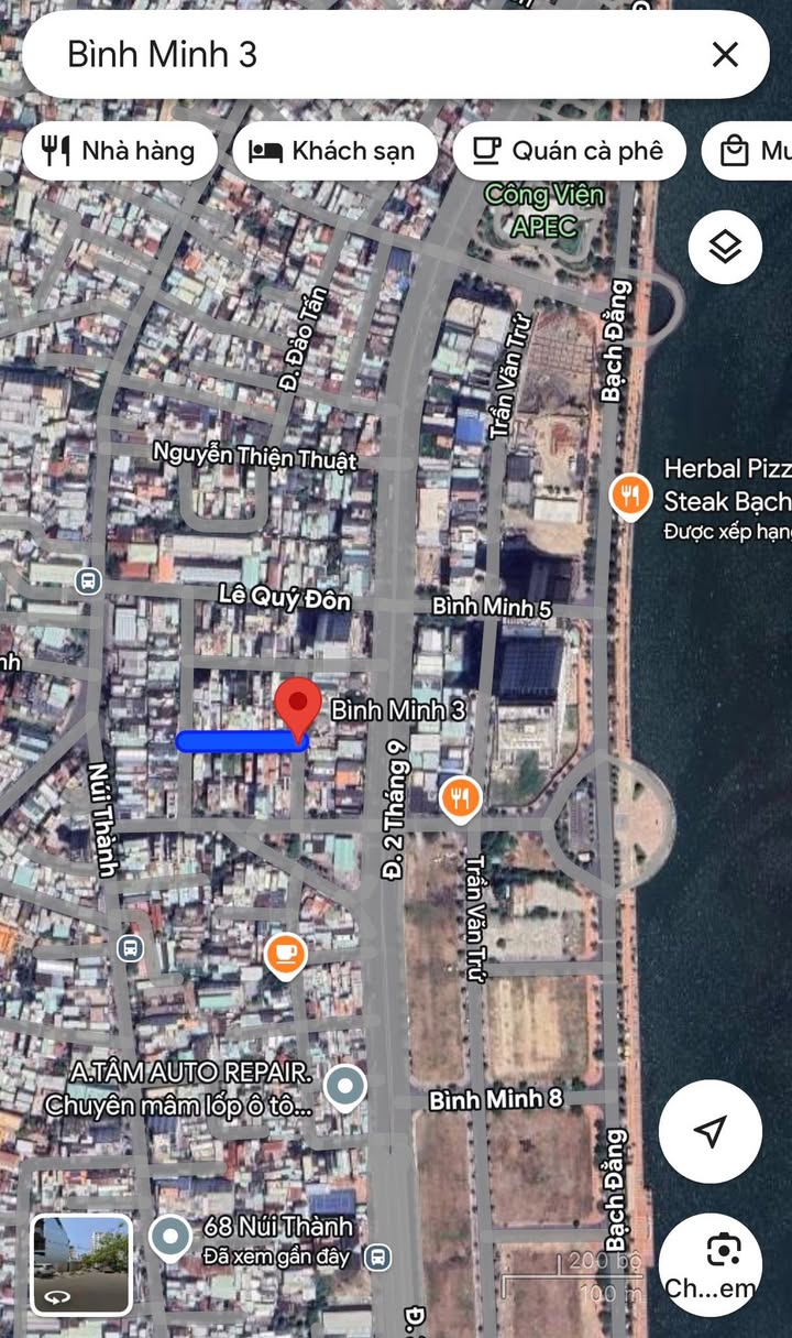 Đất nền đường Bình Minh 3, Hải Châu, Đà Nẵng 99m² giá 10 tỷ - Vị trí trung tâm đẹp