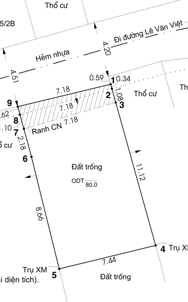Đất biệt thự mini đường 385, Tăng Nhơn Phú A, 91m² - Xây dựng tự do, giá tốt!