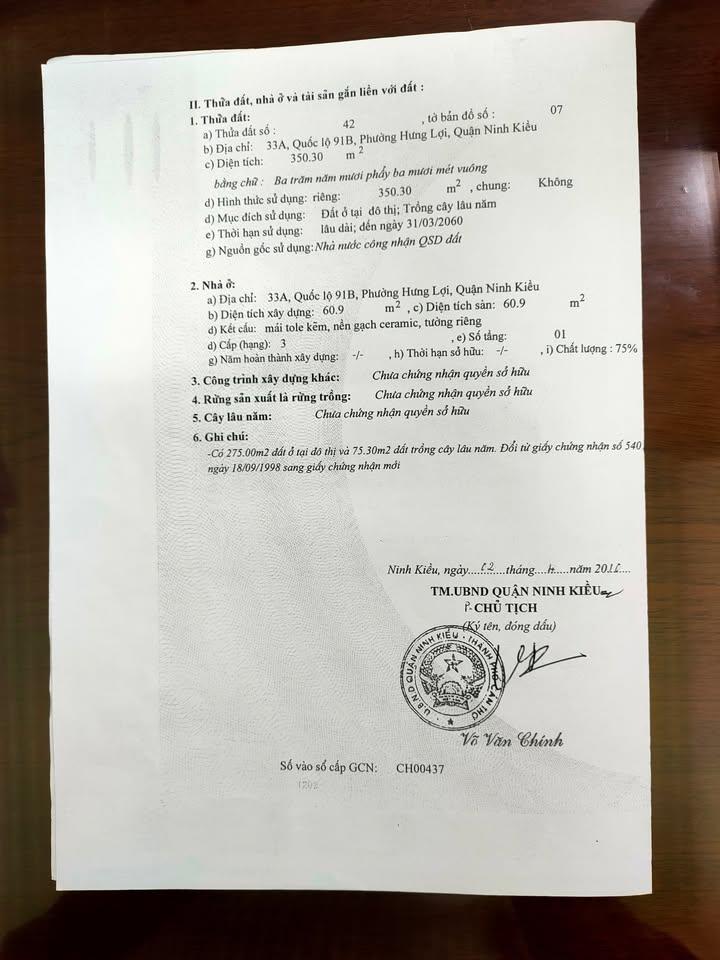 Nhà bán 350m² tại Nguyễn Văn Linh, quận Ninh Kiều, Cần Thơ - Cơ hội đầu tư tuyệt vời!