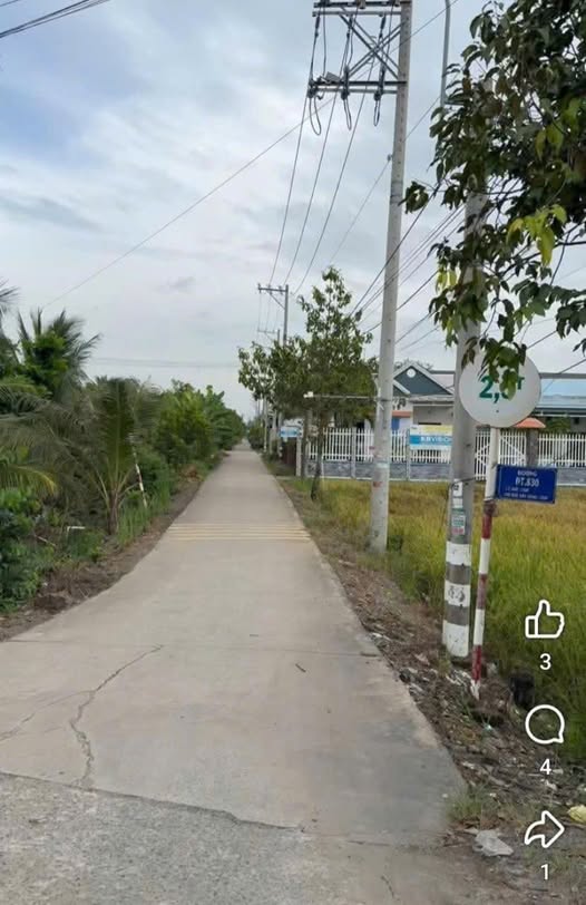 Đất thổ cư 900m² và 1657m² lúa tại Long An giá 7.5 tỷ - Cơ hội đầu tư hấp dẫn!