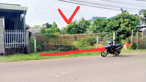 Đất mặt tiền đường 36, xã Hòa Long, Bà Rịa - 210m² giá 3.3 tỷ - Vị trí thuận lợi gần chợ, trường học!