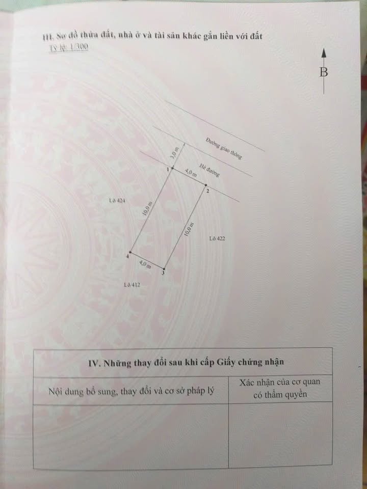 Đất nền Tam Kỳ, Vĩnh Niệm, Lê Chân 40m² giá 4.4 tỷ - Hướng Đông Bắc, phong thủy tốt!