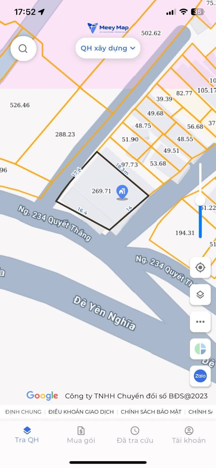 Đất vàng 3 mặt tiền đường Quyết Thắng Yên Nghĩa 203m² giá 40 tỷ - Cơ hội đầu tư không thể bỏ lỡ!