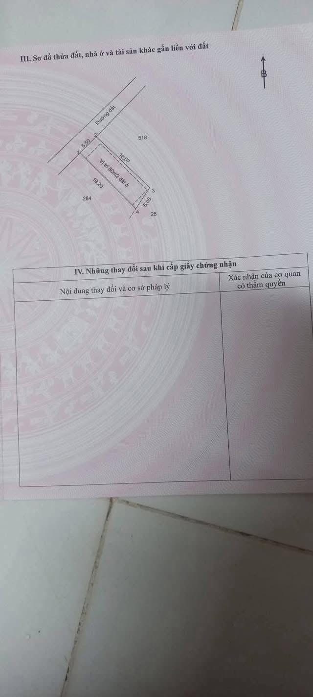 Đất thổ cư chính chủ tại Châu Pha, Phú Mỹ 106m² giá 2.2 tỷ - Vị trí đắc địa gần chợ