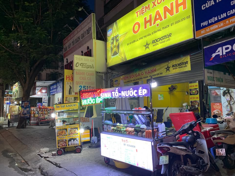 Mặt bằng cho thuê vỉa hè tại Vườn Lài, Quận Tân Phú - Kinh doanh sầm uất!