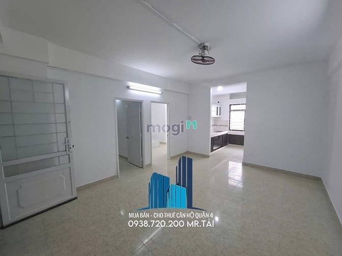 Chung cư Tôn Thất Thuyết Quận 4 66m² giá 10 triệu - Nhà trống, tiện nghi đầy đủ