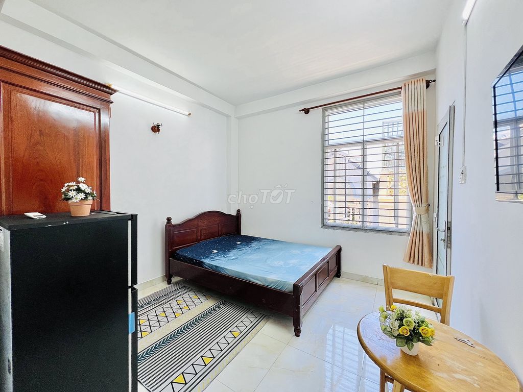 Phòng cho thuê 487 Cộng Hòa, Tân Bình 30m² giá 3.8 triệu - Sống xanh, tiện nghi đầy đủ!