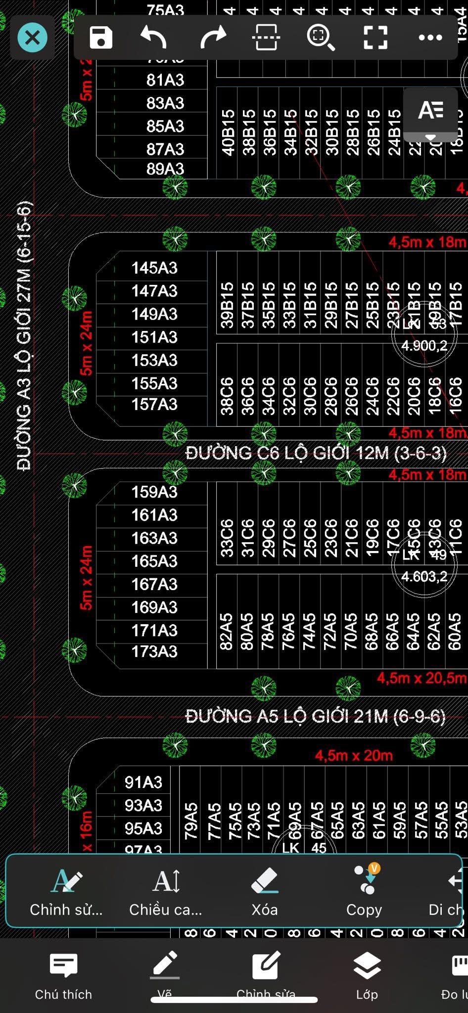 Đất nền Cặp 25, 27 C6 KDC Phú An, Cần Thơ - Sổ đỏ chính chủ chỉ 4.6 tỷ