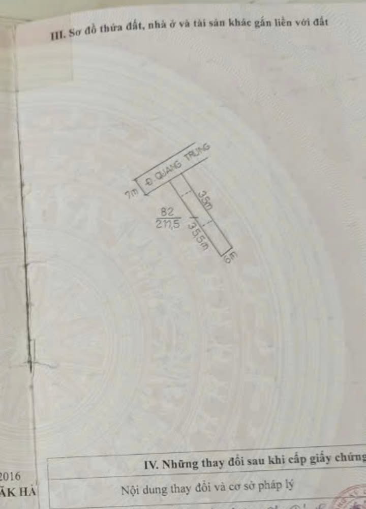 Đất nền Đường Quang Trung Đăk Hà 210m² giá 500 triệu - Đầu tư sinh lời ngay hôm nay!