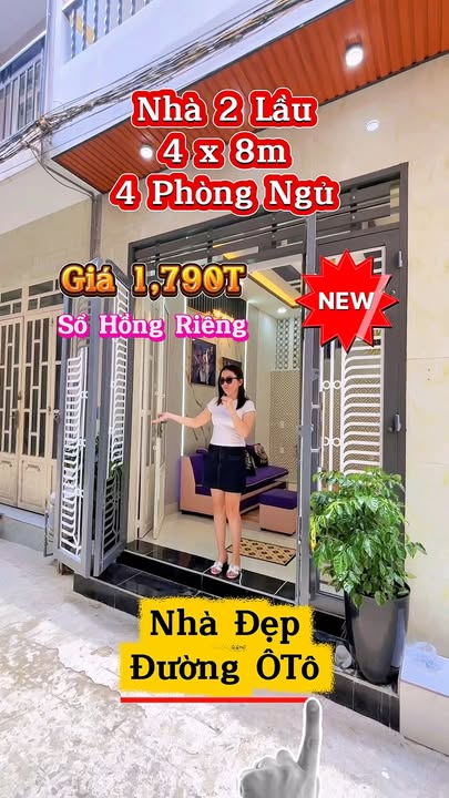 Nhà 2 lầu tại Tân Kim, Cần Giuộc - 1.79 tỷ, đầy đủ tiện nghi!