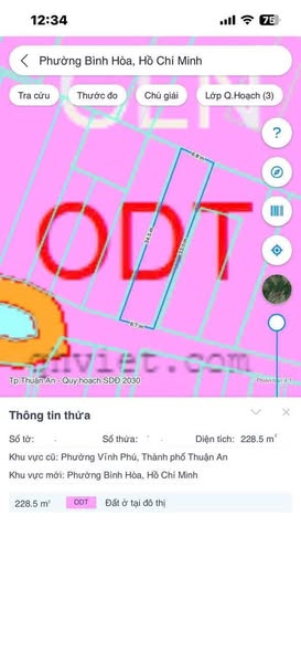 Đất nền Vĩnh Phú 228.5m² giá 5.75 tỷ - Đường xe né nhau, vị trí đắc địa!