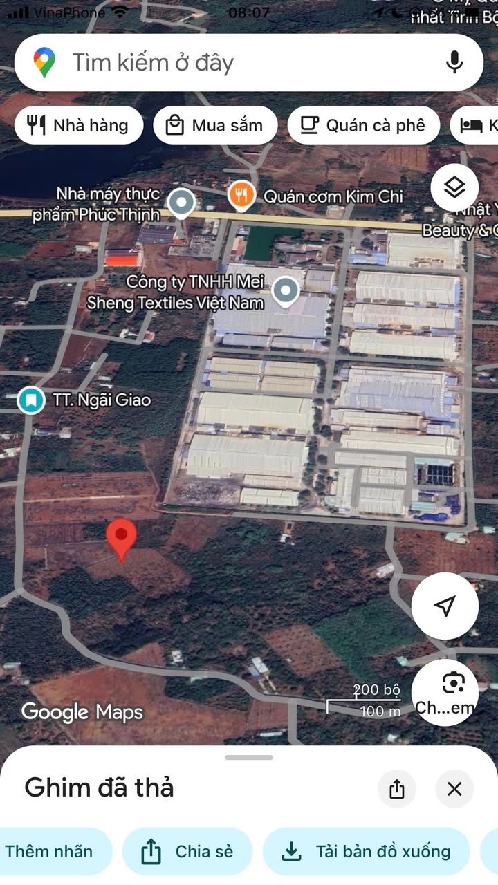 Đất nền Ngãi Giao, Châu Đức, Bà Rịa - Vũng Tàu 2100m² giá 2.3 tỷ - Sổ hồng chính chủ!