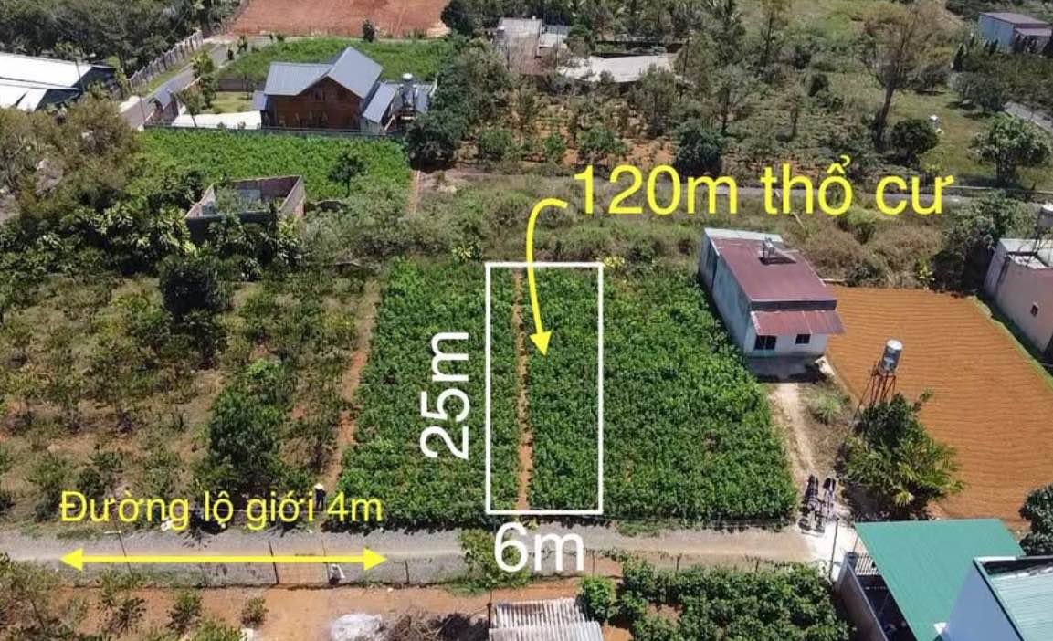 Đất nền hẻm Phan Đình Phùng, Bảo Lộc 150m² giá 1.58 tỷ - Cơ hội đầu tư tuyệt vời!