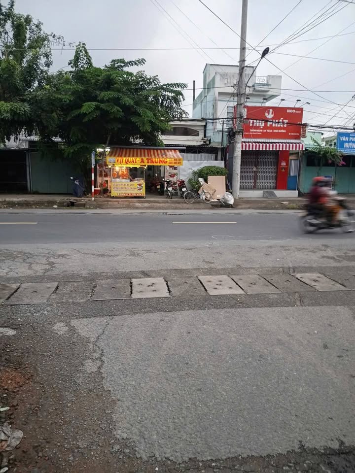 Đất thổ cư mặt tiền khu phố 3, thị trấn Châu Thành, Trà Vinh 96m² - Pháp lý rõ ràng, sổ hồng đầy đủ!