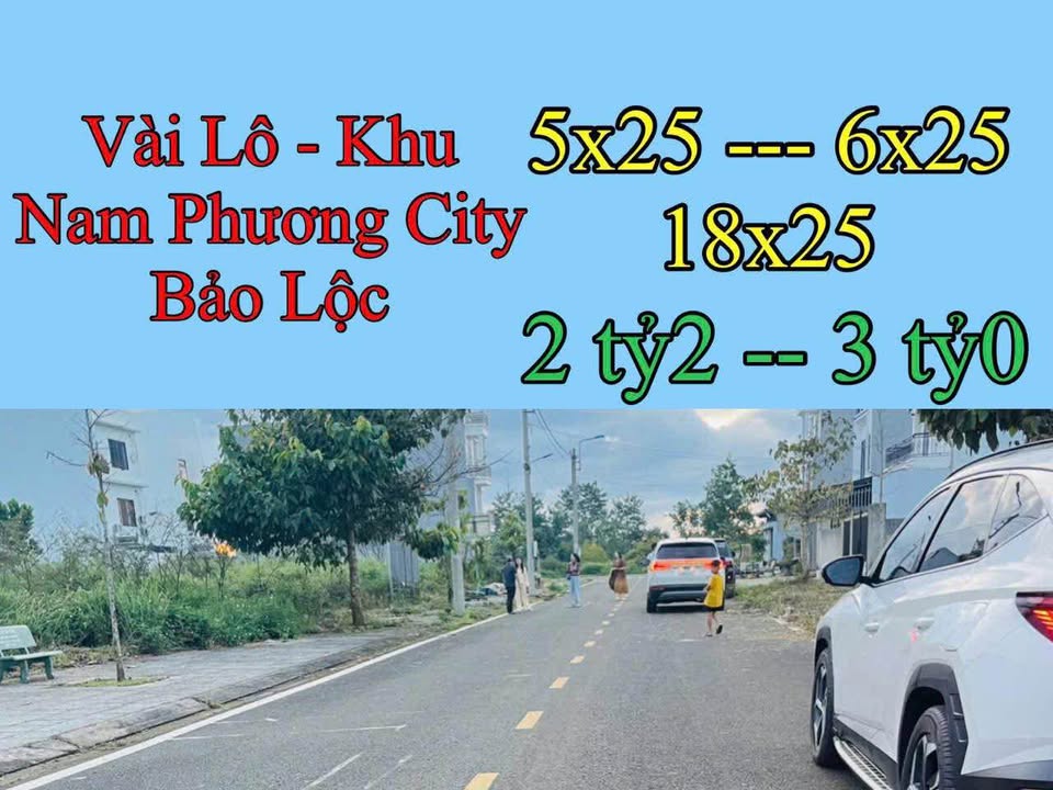 Đất nền Khu Nam Phương City Bảo Lộc 150m² giá 3 tỷ - Đầu tư sinh lời ngay!